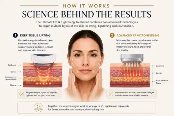 Why choose The ultimate skin tighten treatment Bishop Auckland